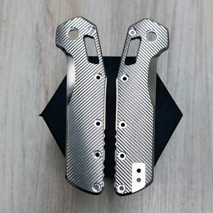STOCKY GOAT - V2 - MM2 - Aluminum Scales / Stoned & Ceramic Coated (Compatible with Microtech Standard Issue (MSI)) - Original GOAT