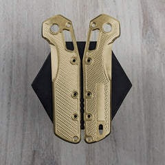 STOCKY GOAT - V2 - Gunstock - Brass Scales (Compatible with Microtech Standard Issue (MSI)) - Original GOAT