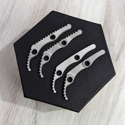 Backspacer - Aluminum - In the Buff/Ceramic Coated (Compatible with Hogue Deka V2) - Original GOAT