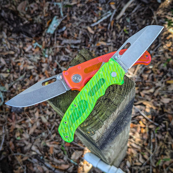 PHAT GOAT - BIG PIVOT - Pineapple - Lexan® Scales (Compatible with Demko AD20.5)