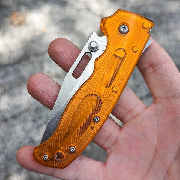 PHAT GOAT - SMALL PIVOT - Pineapple - Lexan® Scales (Compatible with Demko AD20.5)