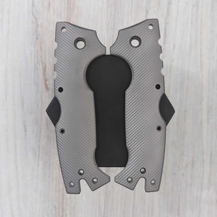 STOCKY GOAT - MM2 - LINERLESS Titanium Scales (Compatible w/ Cold Steel AD-10 & AD-10 Lite)