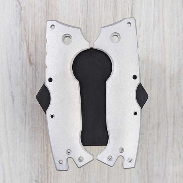 STOCKY GOAT - Smooth - LINERLESS Aluminum Scales / In the Buff (Compatible w/ Cold Steel AD - 10 & AD - 10 Lite) - Original GOAT