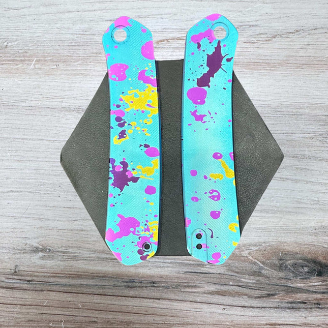 GOAT SKINS - Smooth-ish - Titanium Scales (Compatible with CIVIVI Vision FG)