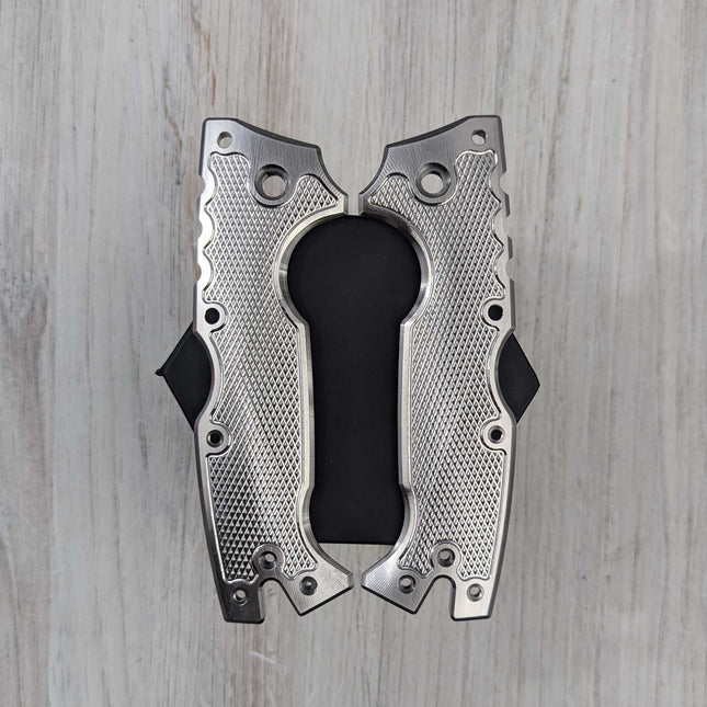 STOCKY GOAT - GUNSTOCK - Linerless Titanium Scales (Compatible w/ Cold Steel AD-10 & AD-10 Lite)