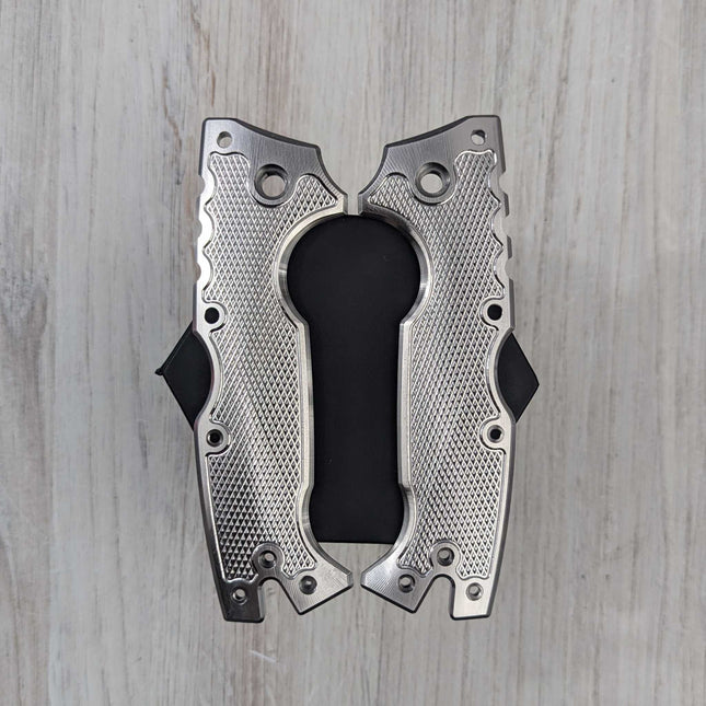 STOCKY GOAT - Gunstock - LINERLESS Aluminum Scales (Compatible w/ Cold Steel AD-10 & AD-10 Lite)