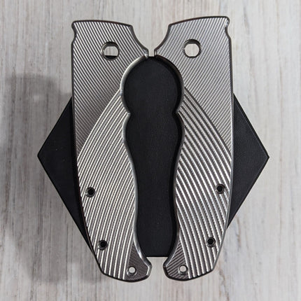 PHAT GOAT - SMALL PIVOT - Textured Titanium Scales (Compatible with Demko AD20.5)