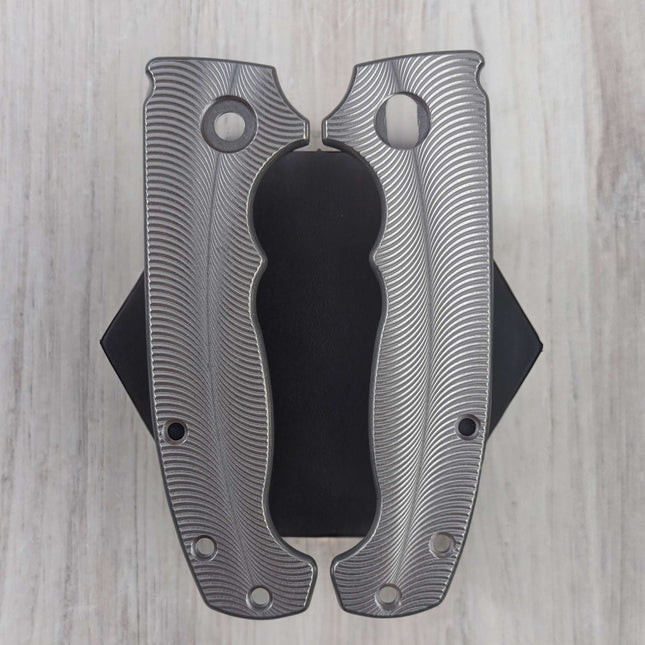 Drift / STONED - Linerless - Textured Titanium Scales (Compatible with Demko AD20 & AD20S)