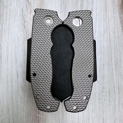 OG1 / CUSTOM - Linerless - Textured Titanium Scales (Compatible with Demko AD20 & AD20S)