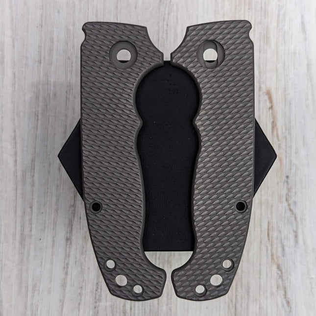 OG1 / BLASTED - Linerless - Textured Titanium Scales (Compatible with Demko AD20 & AD20S)