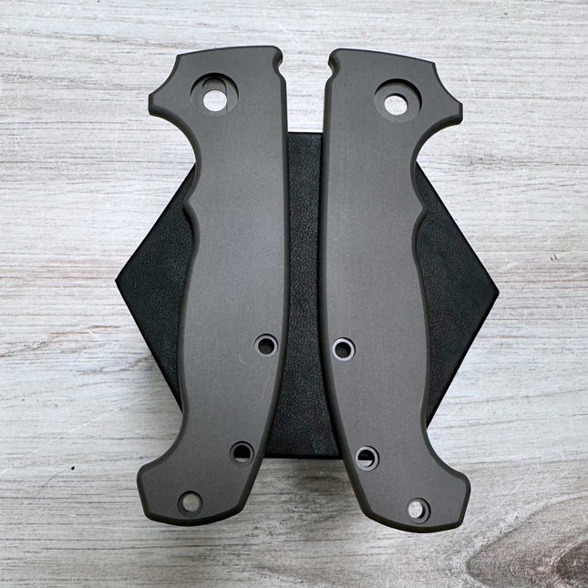 Smooth / Blasted Finish - Linerless - Titanium Scales (Compatible with Demko AD20 & AD20S)