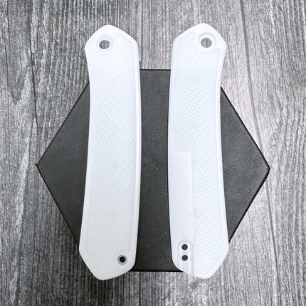 GOAT SKINS - Pure White Polymer Scales - Compatible with CIVIVI Vision FG - Original GOAT