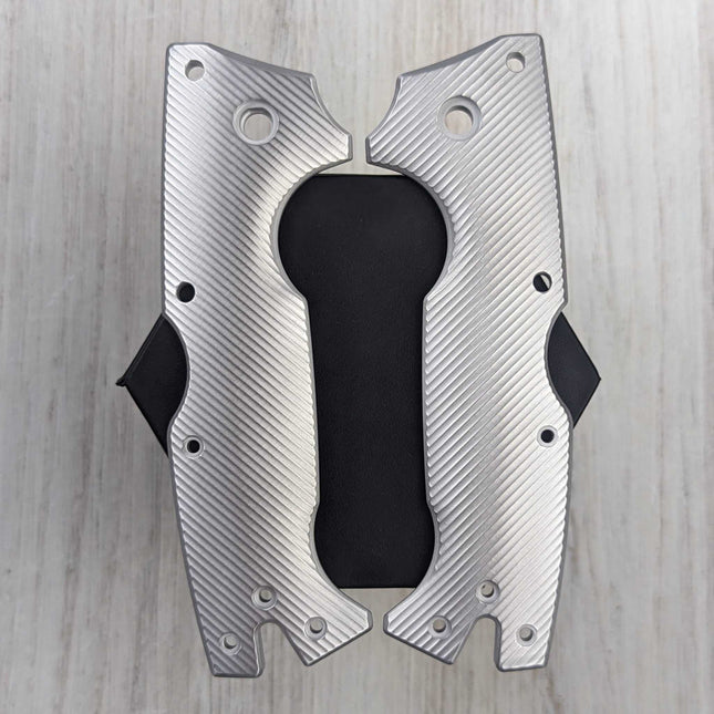 STOCKY GOAT - MM2 - LINERLESS Aluminum Scales / In the Buff (Compatible w/ Cold Steel AD - 10 & AD - 10 Lite) - Original GOAT