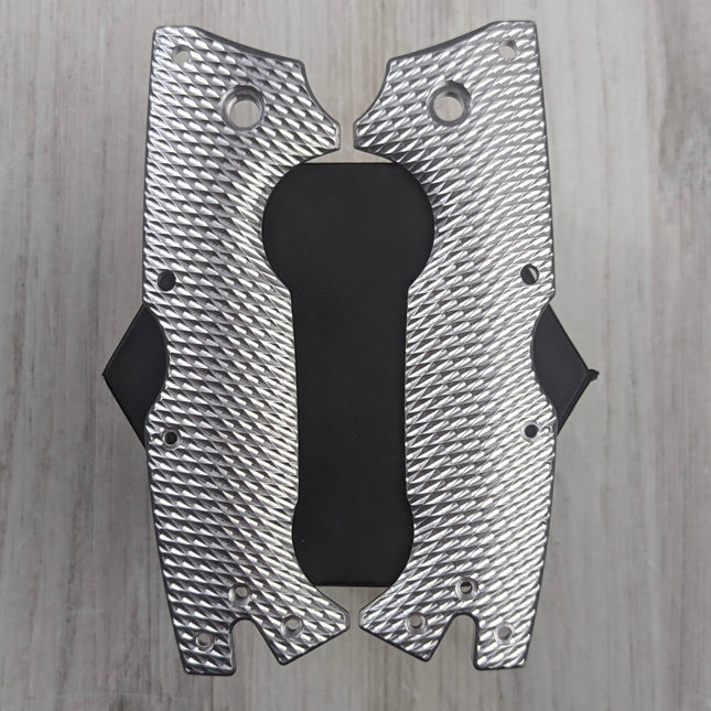 STOCKY GOAT - OG1 - LINERLESS Titanium Scales (Compatible w/ Cold Steel AD - 10 & AD - 10 Lite) - Original GOAT
