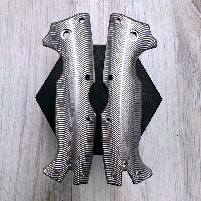 STOCKY GOAT - Drift - LINERLESS Titanium Scales (Compatible w/ Cold Steel AD - 10 & AD - 10 Lite) - Original GOAT