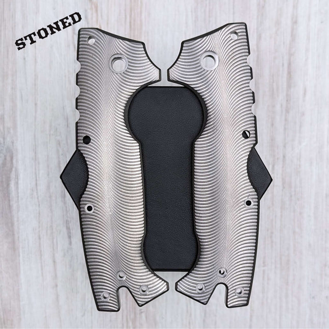STOCKY GOAT - Drift - LINERLESS Titanium Scales (Compatible w/ Cold Steel AD - 10 & AD - 10 Lite) - Original GOAT