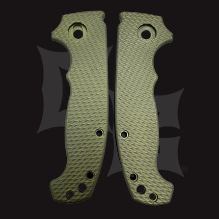 CYBER MONDAY - Custom Anodized (OG Green) - Demko AD20 Linerless Titanium Scales - Original GOAT
