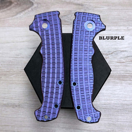 Pineapple / CUSTOM - Linerless - Textured Titanium Scales (Compatible with Demko AD20 & AD20S) - Original GOAT