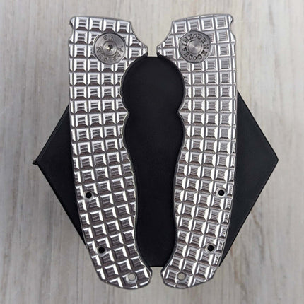 PHAT GOAT - BIG PIVOT - Textured Titanium Scales (Compatible with Demko AD20.5)
