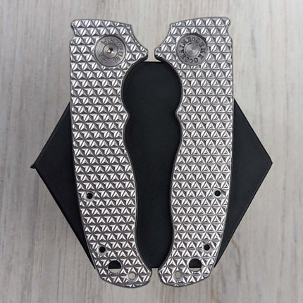 PHAT GOAT - BIG PIVOT - Textured Titanium Scales (Compatible with Demko AD20.5)