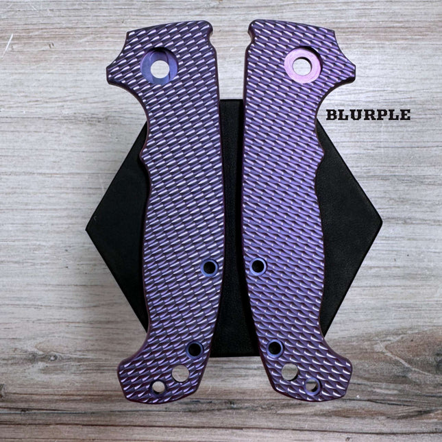 OG1 / CUSTOM - Linerless - Textured Titanium Scales (Compatible with Demko AD20 & AD20S)