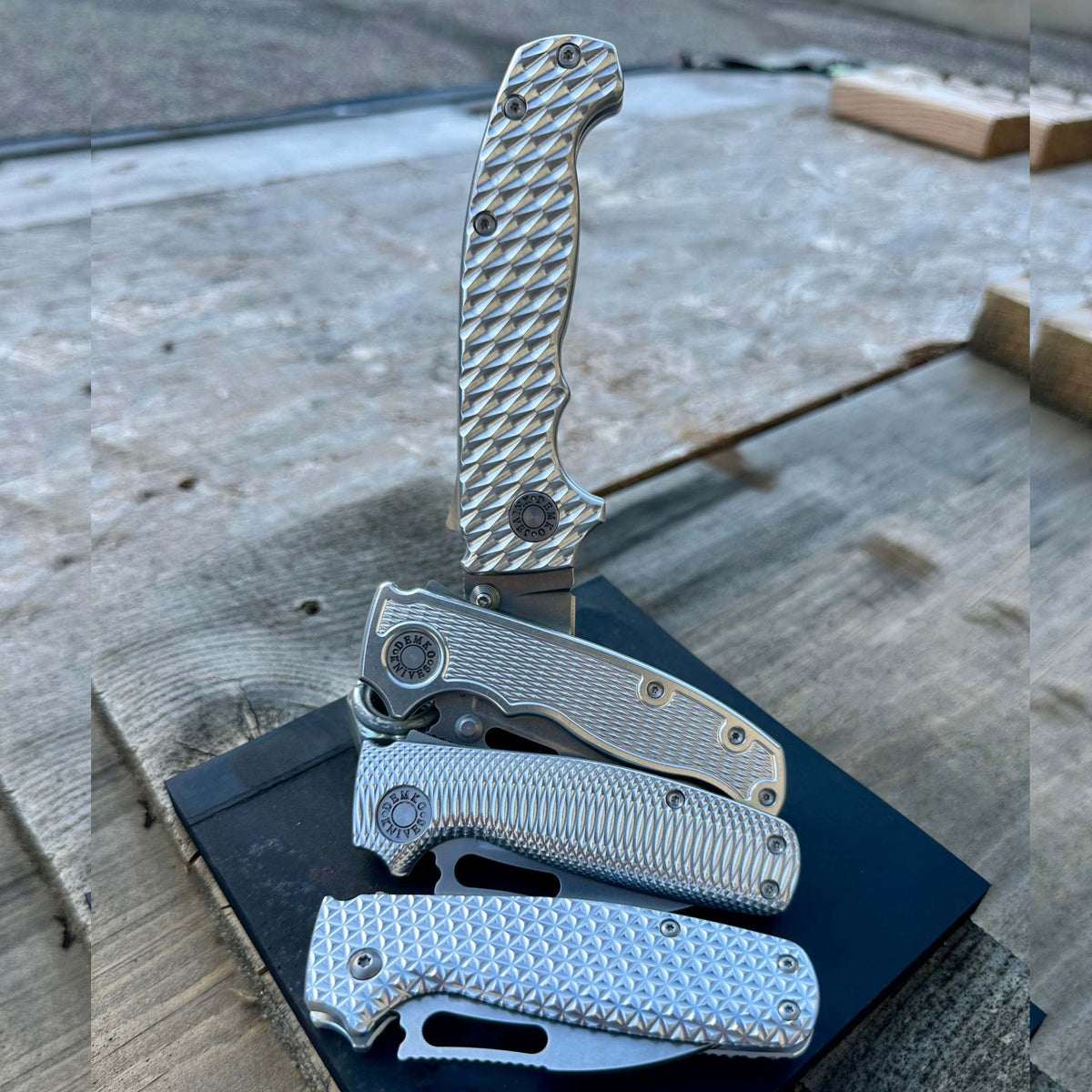 Scales & Accessories available for Demko Pocket Knives – Original GOAT