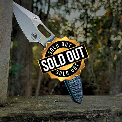 Black Friday Doorbuster - Microtech Stitch Ram - Lok - OG "Midnight Serpent" Custom Titanium Scales - Original GOAT