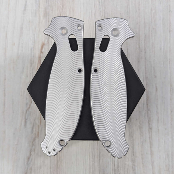 GOAT SHELL - Drift - Linerless Aluminum Clamshell - In the Buff  (Compatible with Spyderco Manix 2)