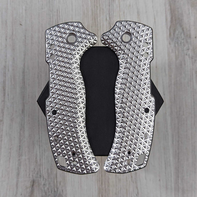 LINERLESS Aluminum Scales & Skiff Bearing Upgrade / Stoned (Compatible with Cold Steel Engage - 3.5'' model) - Original GOAT