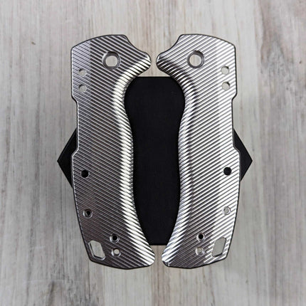 LINERLESS Titanium Scales & Skiff Bearing Upgrade Bundle (Compatible with Cold Steel Engage - 3.5'' model)
