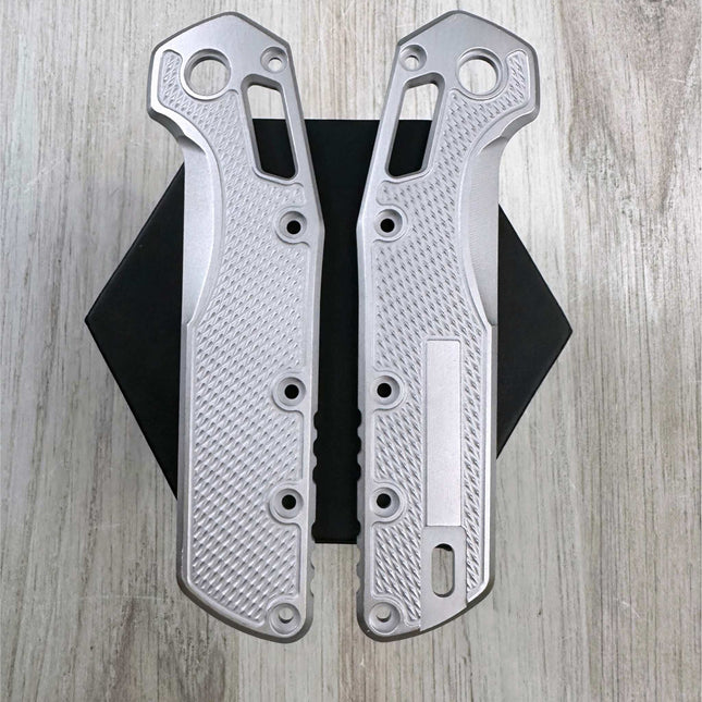 STOCKY GOAT - V2 - Gunstock - Aluminum Scales / In the Buff (Compatible with Microtech Standard Issue (MSI)) - Original GOAT