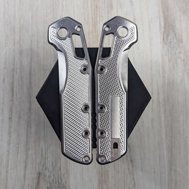 STOCKY GOAT - V2 - Gunstock - Aluminum Scales / Stoned & Ceramic Coated (Compatible with Microtech Standard Issue (MSI)) - Original GOAT