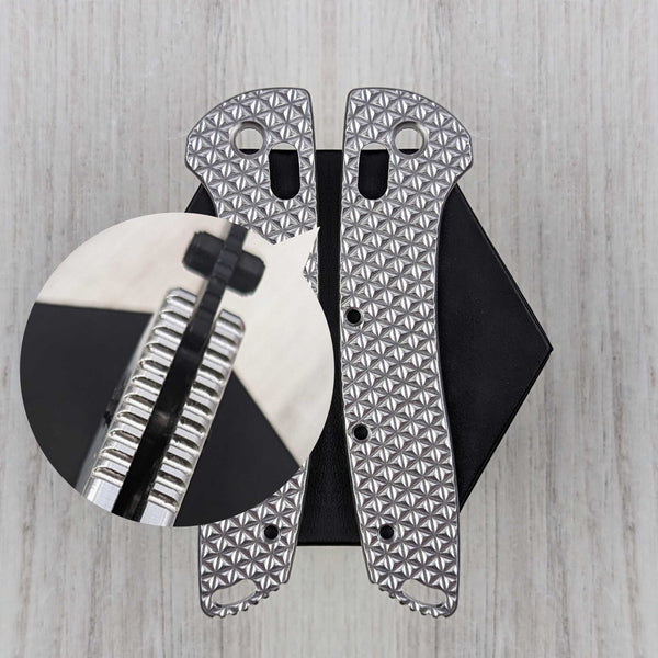 SKNY GOAT - XL - Sharktooth - Aluminum Scales / Stoned (Compatible with Hogue Deka V2)