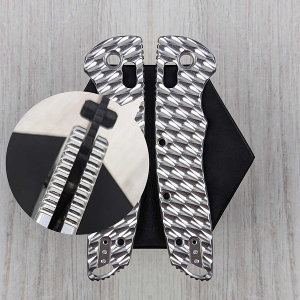 STOCKY GOAT - XL - Expanded - Aluminum Scales / Stoned (Compatible with Hogue Deka v2)