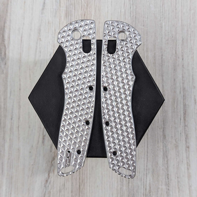 STOCKY GOAT - XL - Sharktooth - Aluminum Scales / Stoned (Compatible with Hogue Deka v2) - Original GOAT