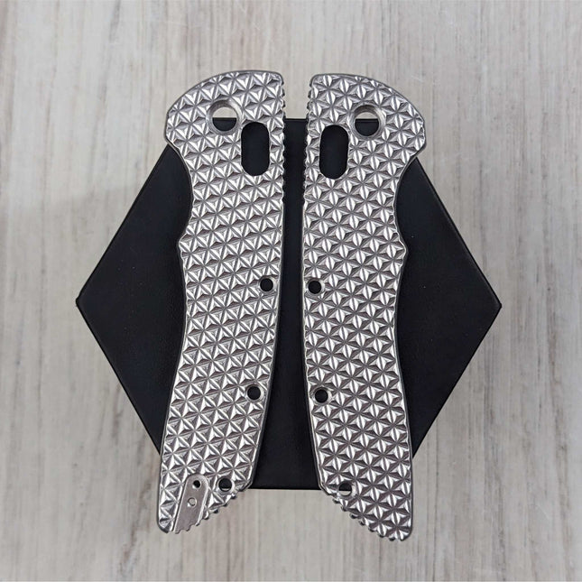 STOCKY GOAT - Sharktooth - Aluminum Scales / Stoned (Compatible with Hogue Deka v2) - Original GOAT