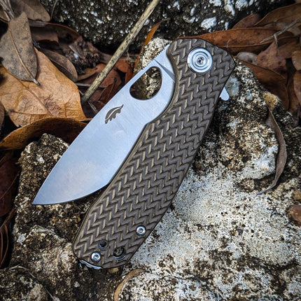 Herringbone - Aluminum Scales - In the Buff / Ceramic Coated (Compatible with Honey Badger)