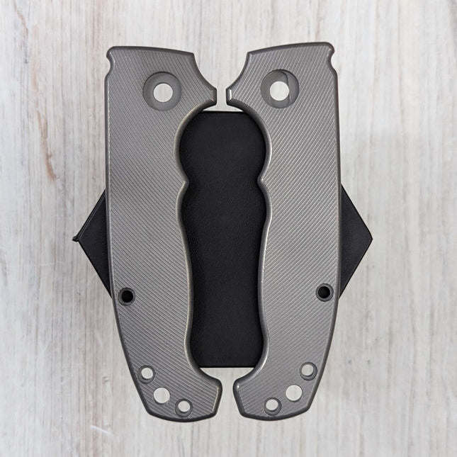MM1 - Linerless - Textured Titanium Scales (Compatible with Demko AD20 & AD20S) - Original GOAT