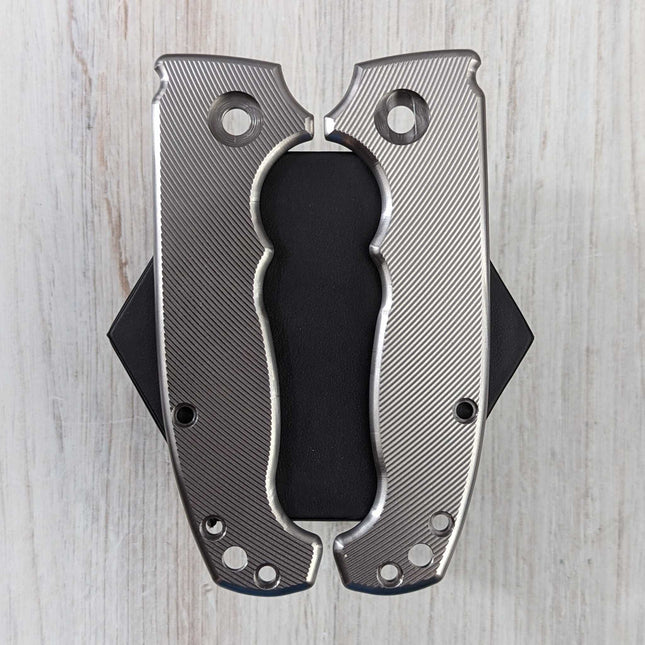 MM1 - Linerless - Textured Titanium Scales (Compatible with Demko AD20 & AD20S) - Original GOAT