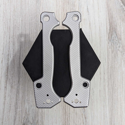 LINERLESS Aluminum Scales & Skiff Bearing Upgrade / In the Buff (Compatible with Cold Steel AD-15 & AD-15 Lite)