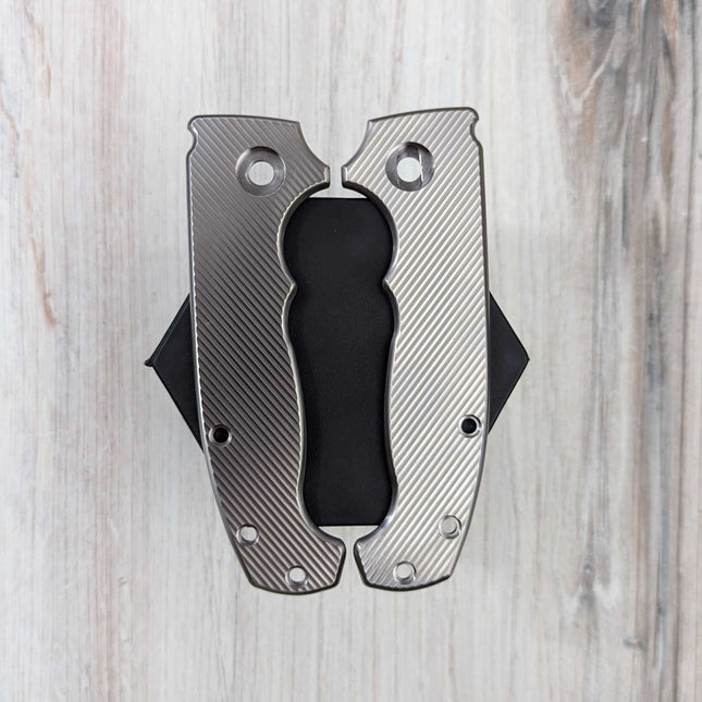 MM2 - Linerless - Textured Titanium Scales (Compatible with Demko AD20 & AD20S) - Original GOAT