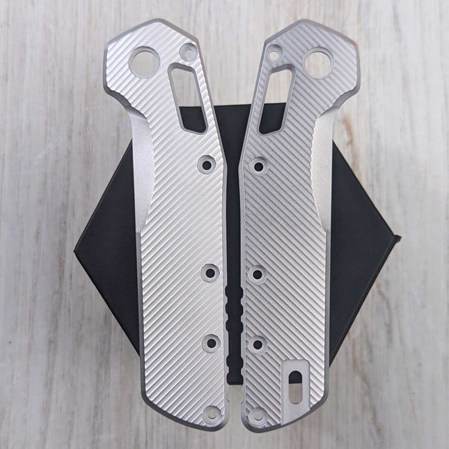 STOCKY GOAT - V2 - MM2 - Aluminum Scales / In the Buff (Compatible with Microtech Standard Issue (MSI)) - Original GOAT