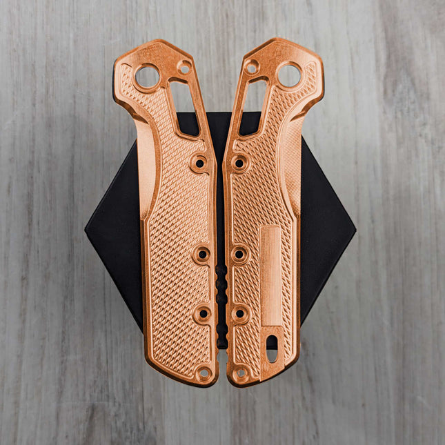 STOCKY GOAT - V2 - Gunstock - Copper Scales (Compatible with Microtech Standard Issue (MSI))