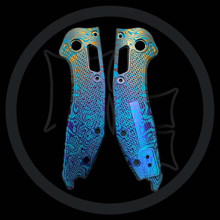 DOORBUSTER 3 - "Fauxkuti til' You Make It" Microtech Stitch 1/4" RAM - LOK Compatible Custom Gunstock Titanium Scales - Original GOAT