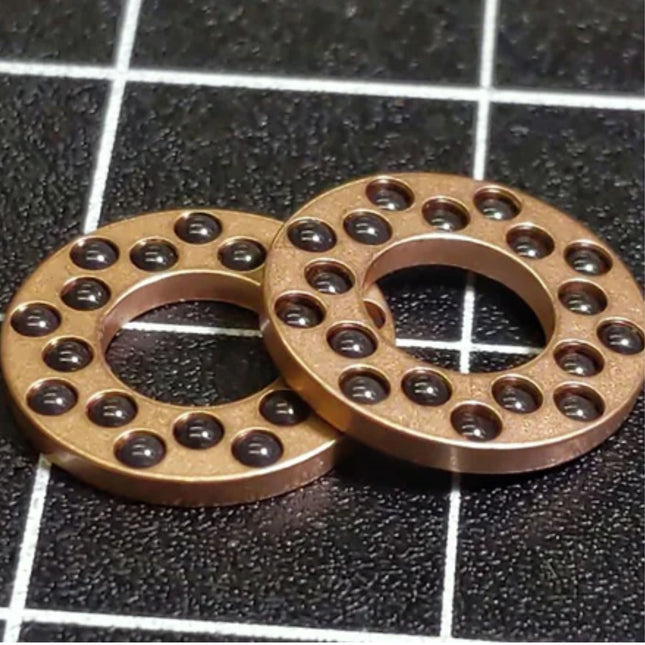 LINERLESS Titanium Scales & Skiff Bearing Upgrade Bundle (Compatible with Cold Steel Engage - 3.5'' model) - Original GOAT