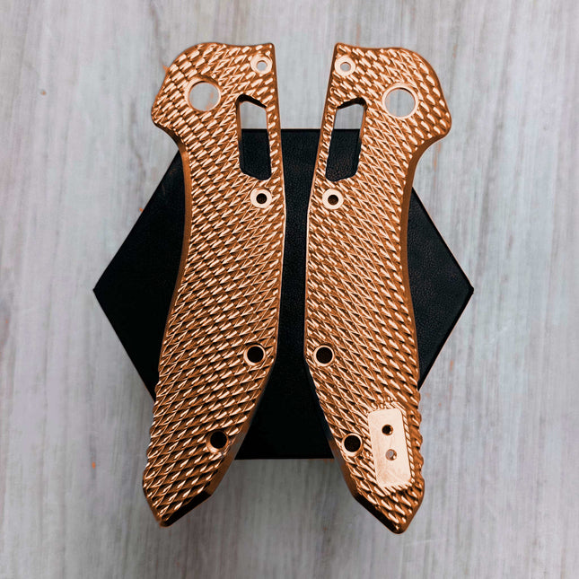STOCKY GOAT - V2 - OG1 - Copper Scales (Compatible with Microtech Stitch) - Original GOAT