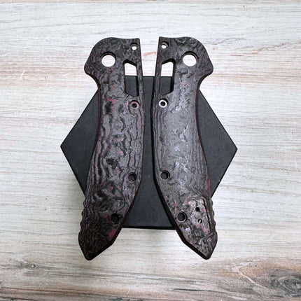 Microtech Stitch Ram - Lok® (1/4” Model) Purple Haze Fat Carbon (12 Day Exclusive) - Original GOAT