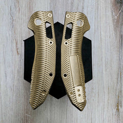 STOCKY GOAT - Sonic - Brass Scales (Compatible with Microtech Stitch) - Original GOAT