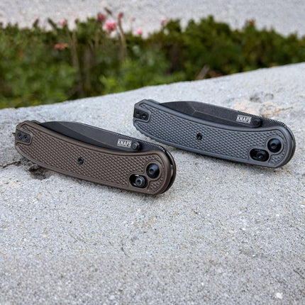 Gunstock - Knafs Co. Lander 2 Aluminum Scales (Midnight Bronze / Tungsten Cerakote) - Original GOAT