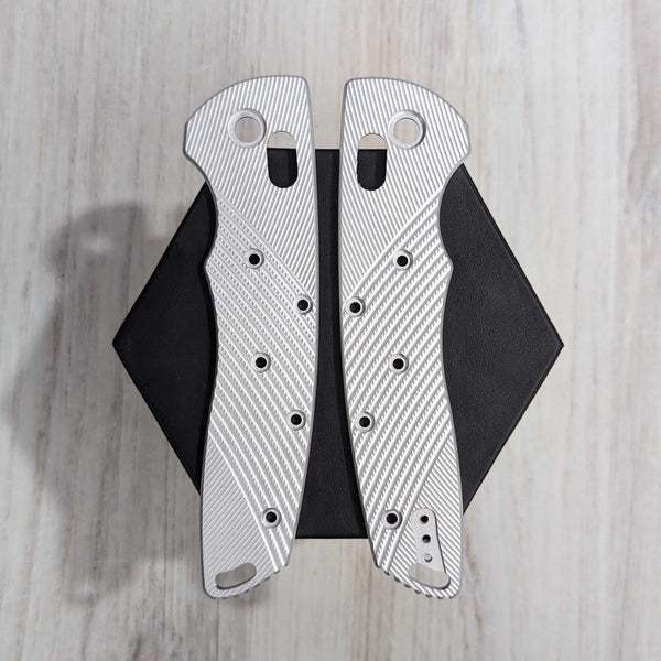 V1 - Wings - XL - Aluminum Scales - In The Buff (Compatible with Hogue Deka v1)